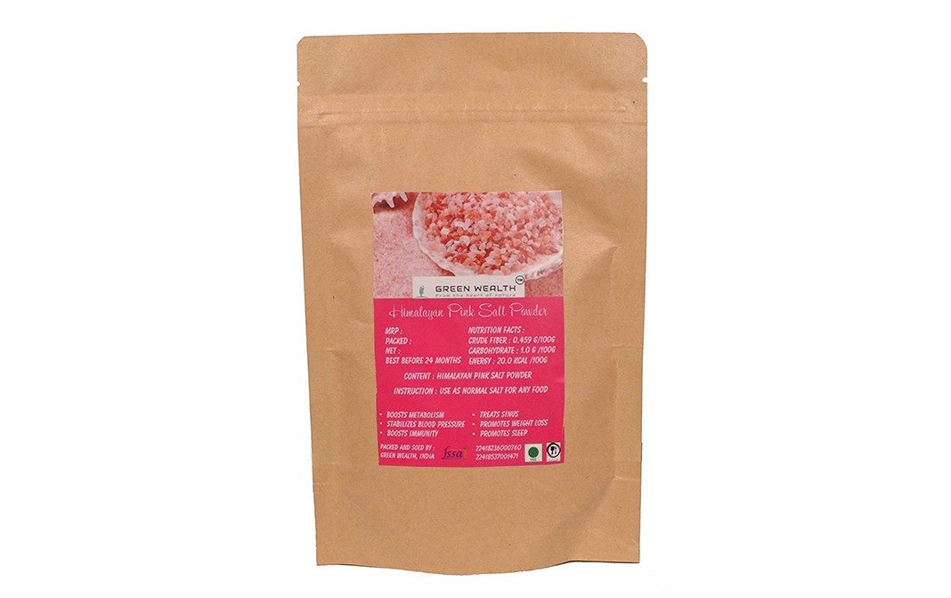Green Wealth Himalayan Pink Salt Powder  Pack  2.25 kilogram